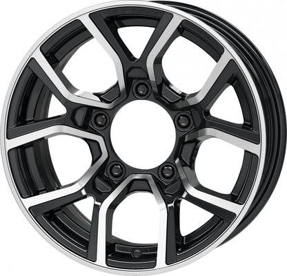Proline PXJ black polished Alufelge 6x15 Zoll ET5 LK 5x139.7 ML108.1 – Bild 7
