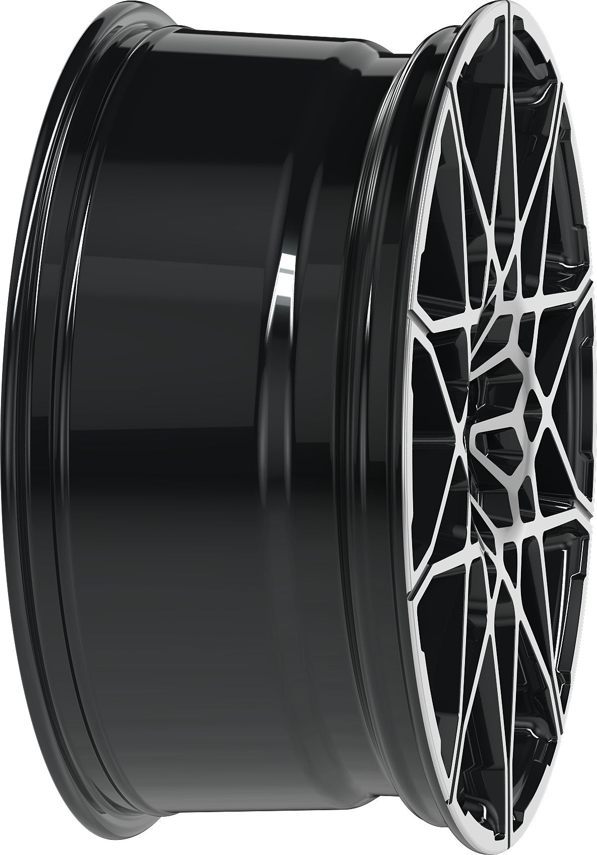 Proline PCM black polished Alufelge 9.5x21 Zoll ET20 LK 5x112 ML66.5 – Bild 6