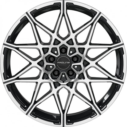 Proline PCM black polished Alufelge 9.5x21 Zoll ET36 LK 5x112 ML66.5 – Bild 2