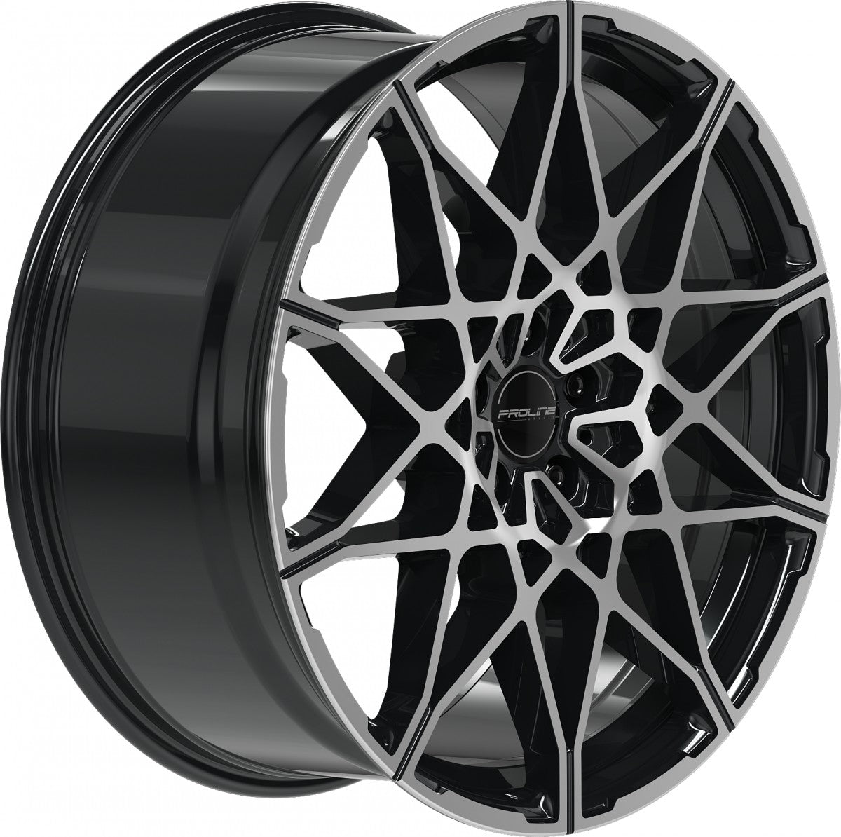 Proline PCM black polished Alufelge 9.5x21 Zoll ET36 LK 5x112 ML66.5 – Bild 4