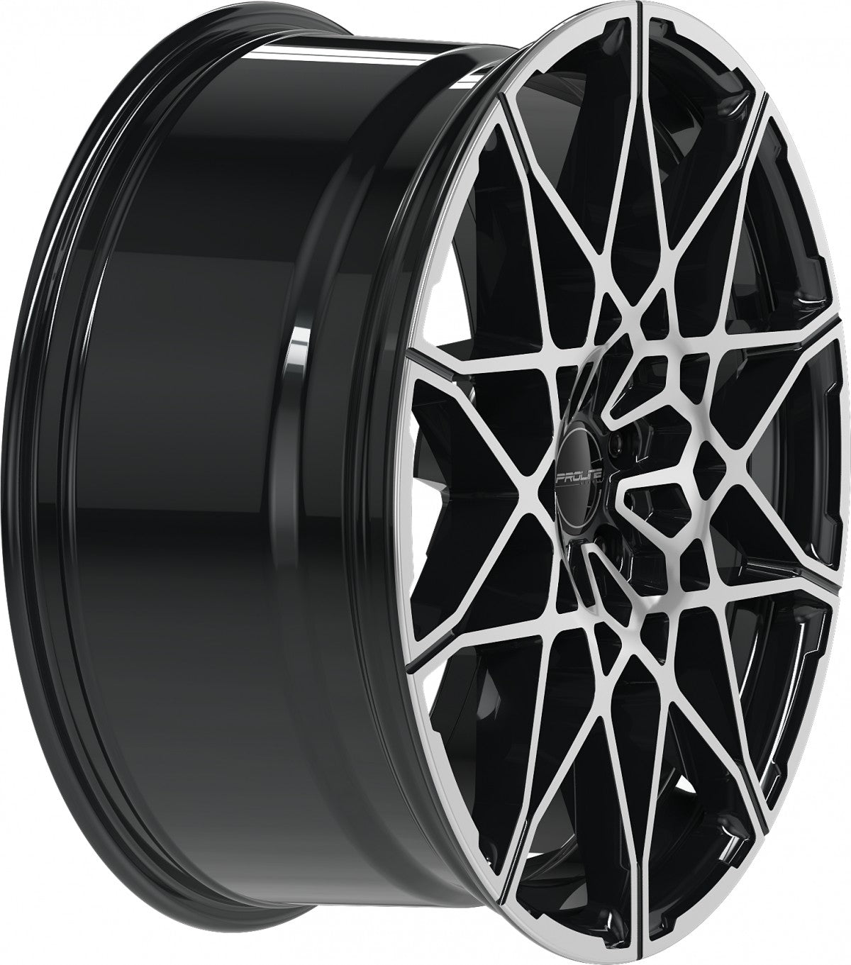 Proline PCM black polished Alufelge 9.5x21 Zoll ET36 LK 5x112 ML66.5 – Bild 5