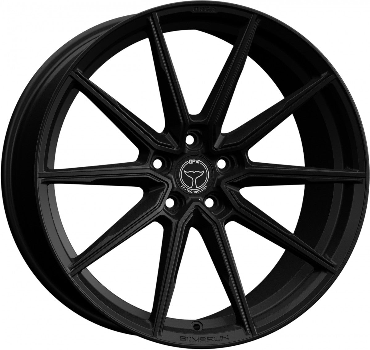 Orca S1.1 Marlin OP1 deepsea black Alufelge 8.5x19 Zoll ET35 LK 5x112 ML66.5
