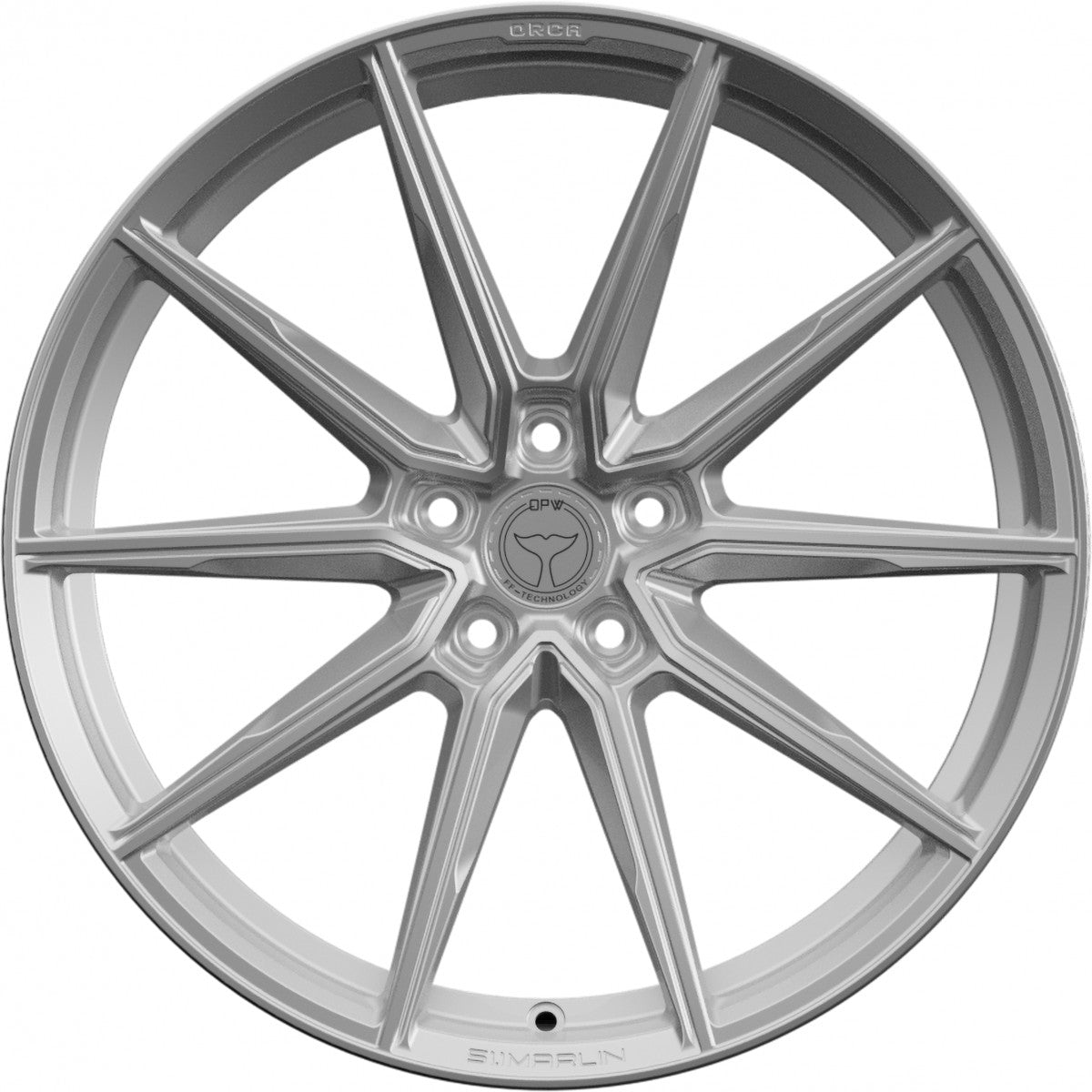 Orca S1.1 Marlin OP1 velocity silver Alufelge 8.5x19 Zoll ET45 LK 5x112 ML66.5 – Bild 2