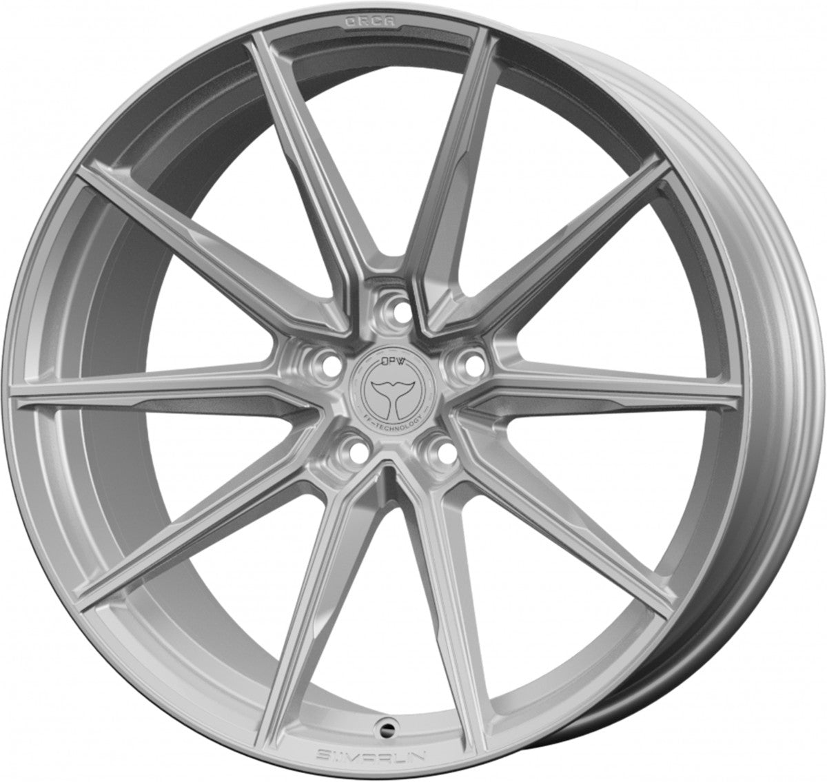 Orca S1.1 Marlin OP1 velocity silver Alufelge 8.5x19 Zoll ET45 LK 5x112 ML66.5 – Bild 3