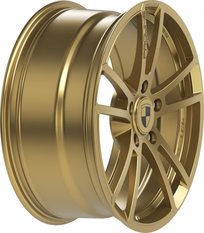 Proline RAR3 forged aurum matt Alufelge 8.5x19 Zoll ET54 LK 5x130 ML71.6 – Bild 5