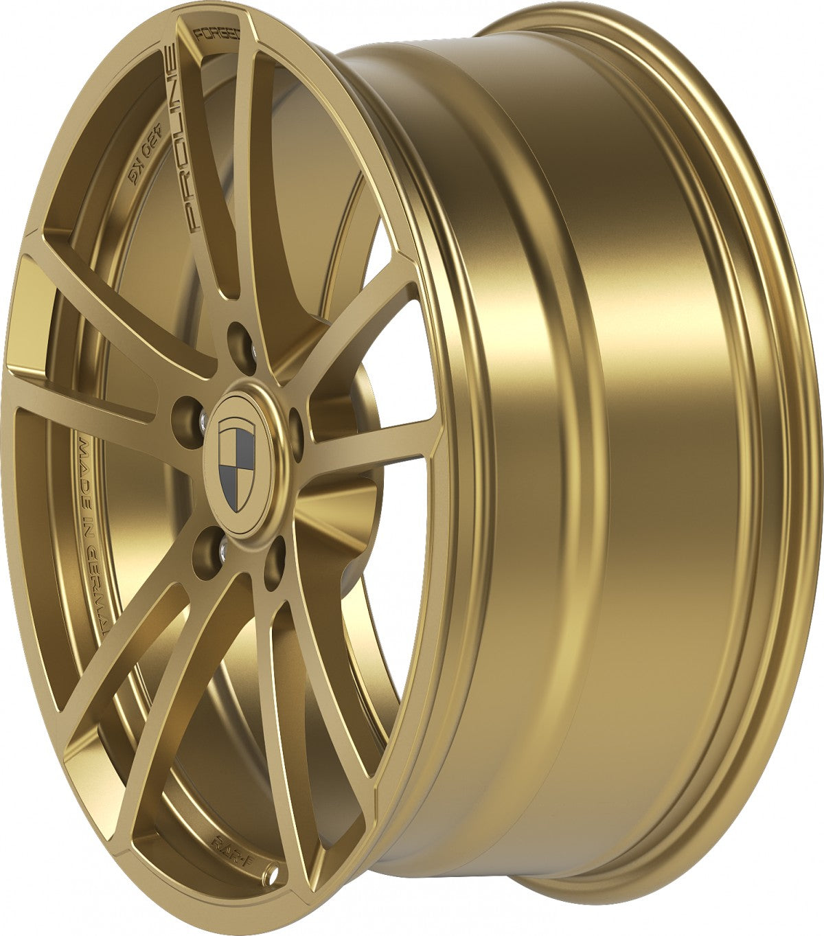 Proline RAR3 forged aurum matt Alufelge 8.5x19 Zoll ET54 LK 5x130 ML71.6 – Bild 10