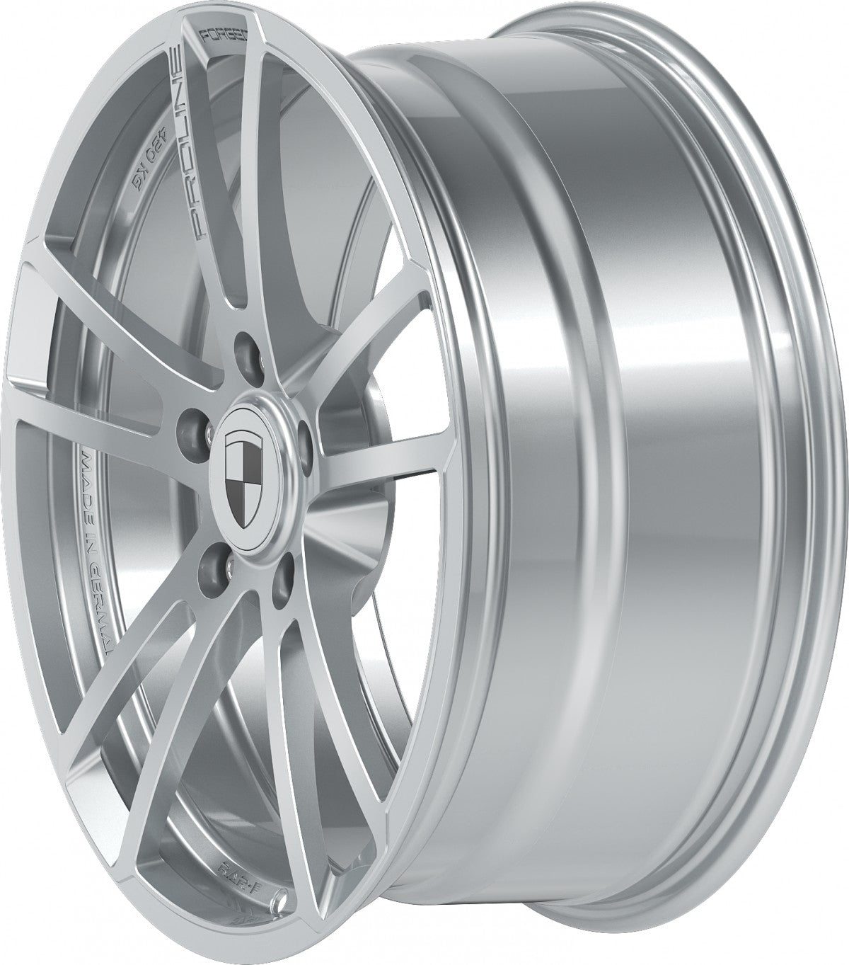Proline RAR3 forged speed silver Alufelge 10x19 Zoll ET42 LK 5x130 ML71.6 – Bild 10