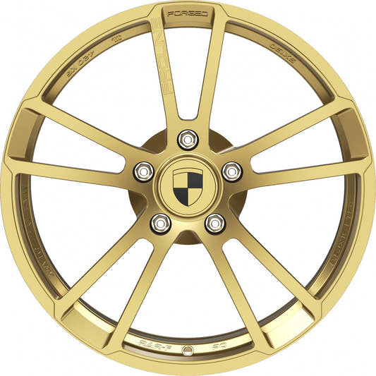 Proline RAR3 forged aurum matt Alufelge 11x19 Zoll ET67 LK 5x130 ML71.6 – Bild 2