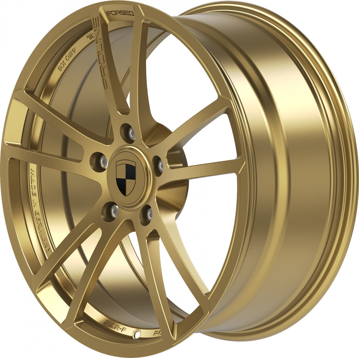 Proline RAR3 forged aurum matt Alufelge 11x19 Zoll ET67 LK 5x130 ML71.6 – Bild 9