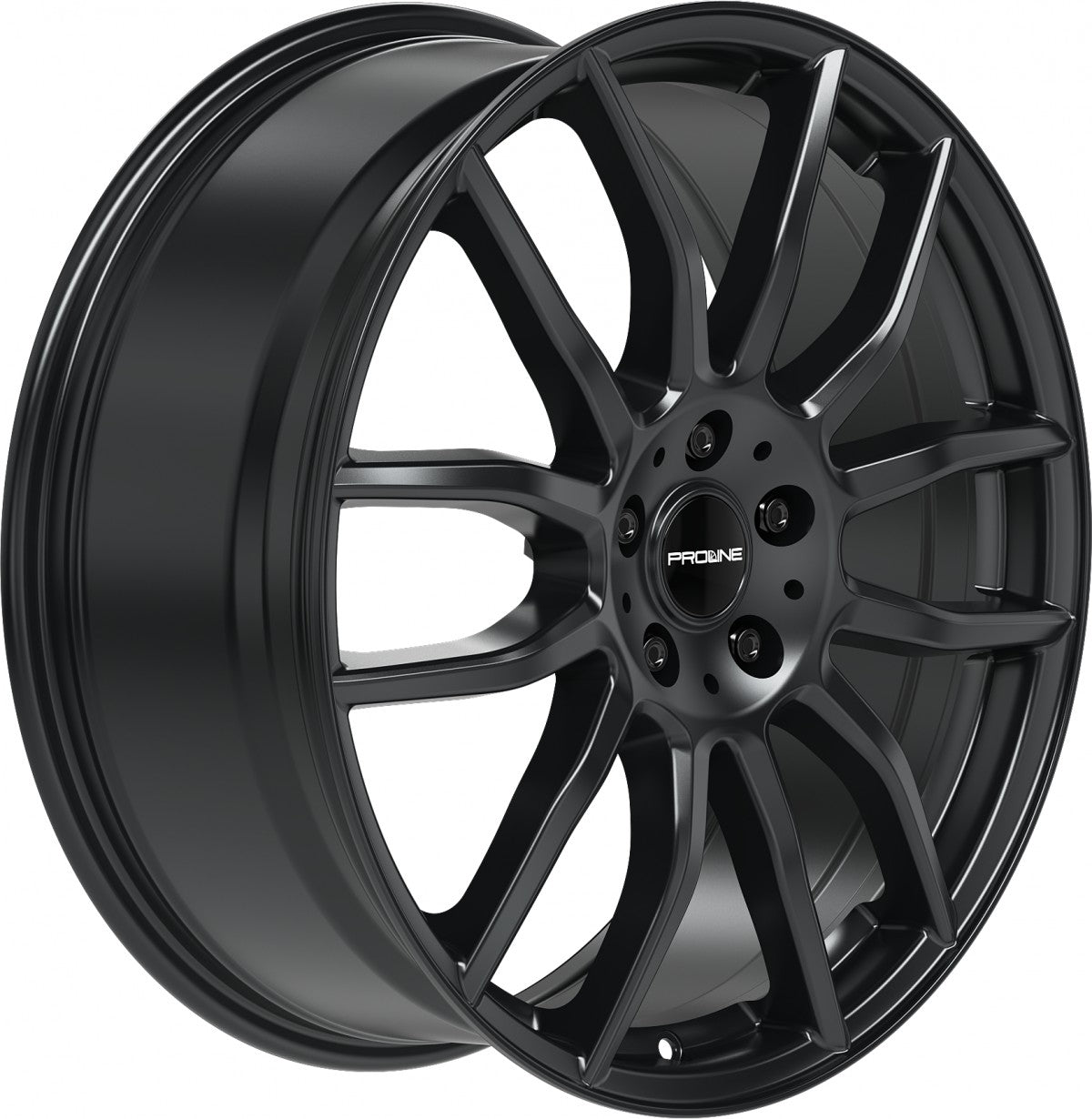 Proline AX100 black matt Alufelge 8x19 Zoll ET45 LK 5x108 ML74.1 – Bild 4