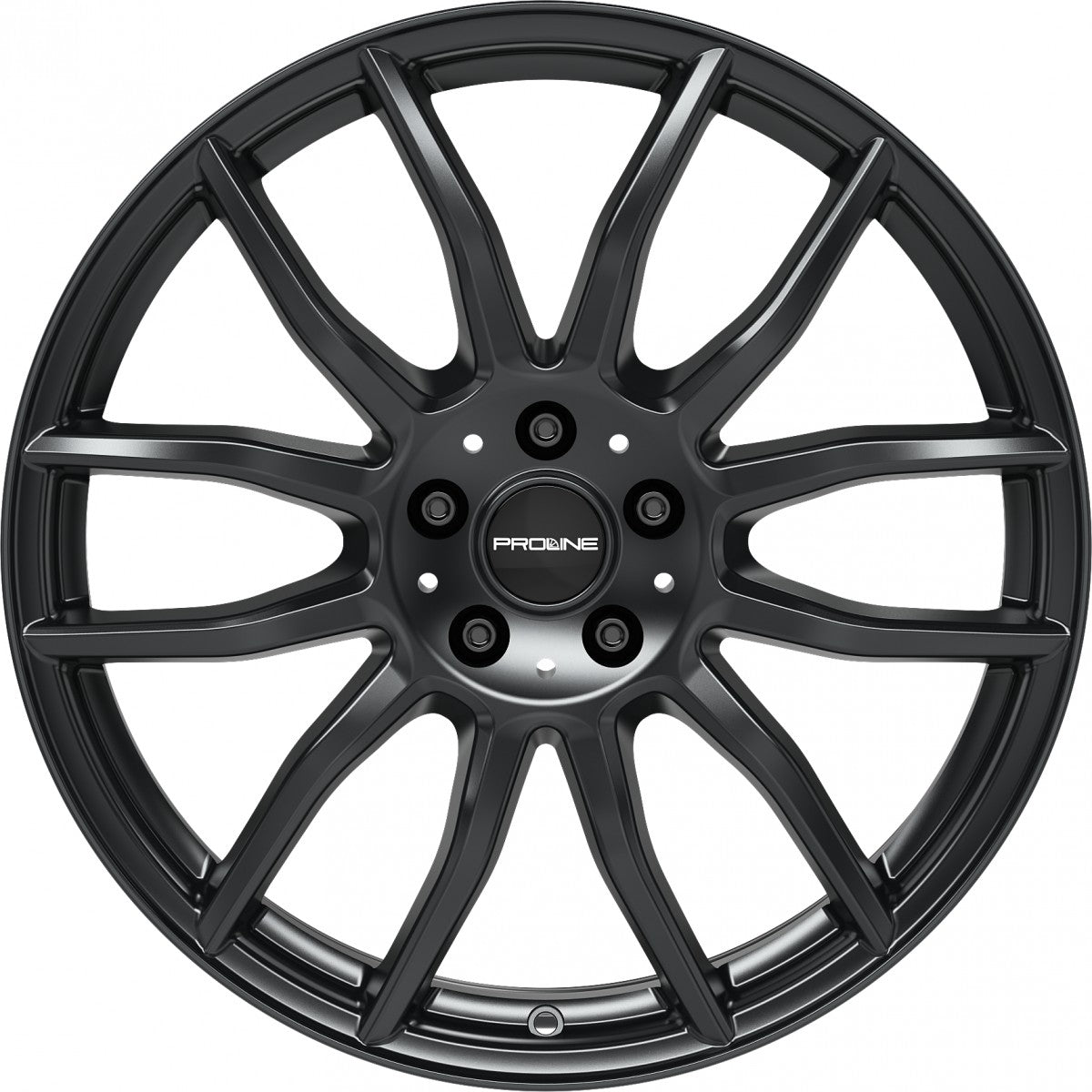 Proline AX100 black matt Alufelge 8x19 Zoll ET38 LK 5x112 ML66.5 – Bild 2