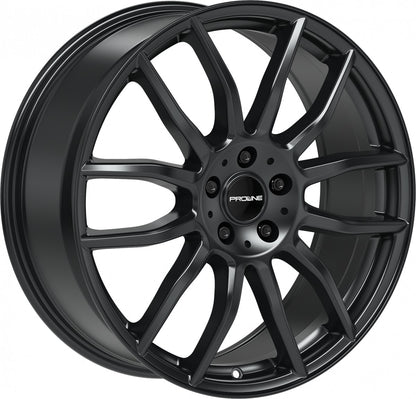 Proline AX100 black matt Alufelge 8x19 Zoll ET35 LK 5x114.3 ML74.1 – Bild 3