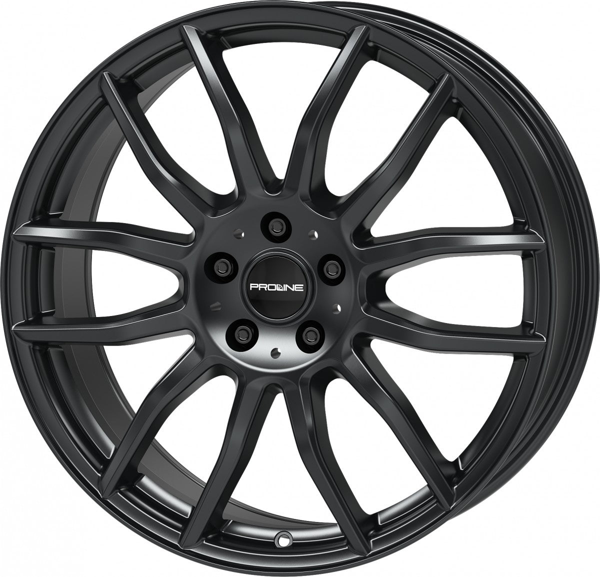 Proline AX100 black matt Alufelge 8x19 Zoll ET48 LK 5x114.3 ML74.1 – Bild 7