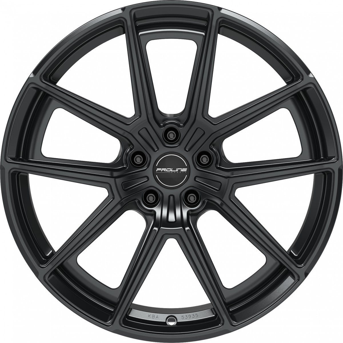 Proline PF25 forged black matt Alufelge 9.5x20 Zoll ET20 LK 5x112 ML57.1 – Bild 2