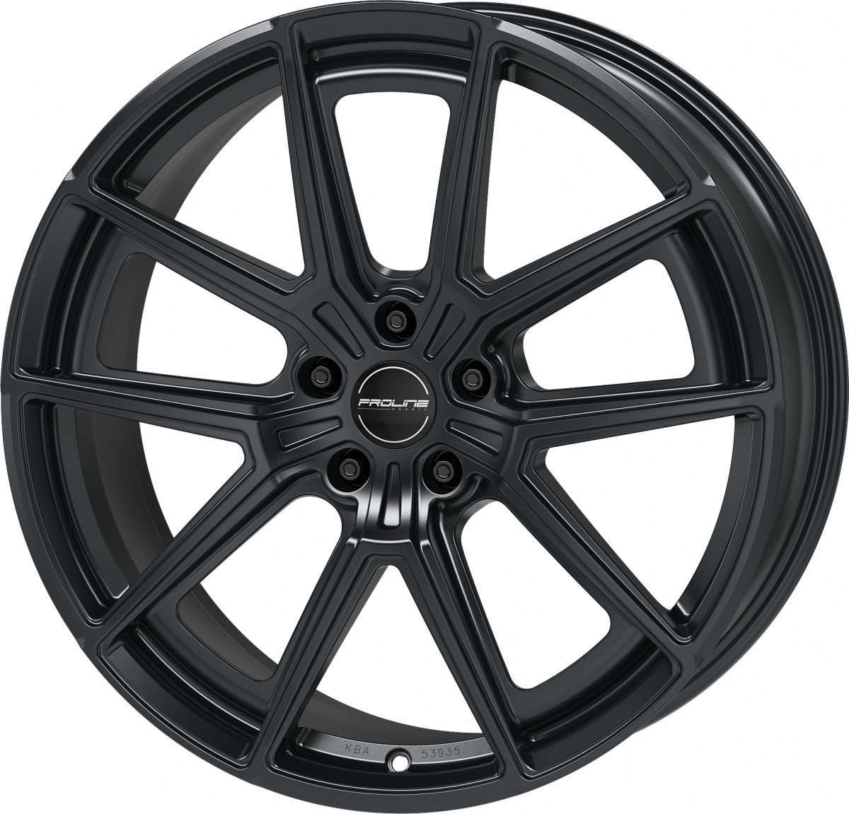 Proline PF25 forged black matt Alufelge 9.5x20 Zoll ET20 LK 5x112 ML57.1 – Bild 7