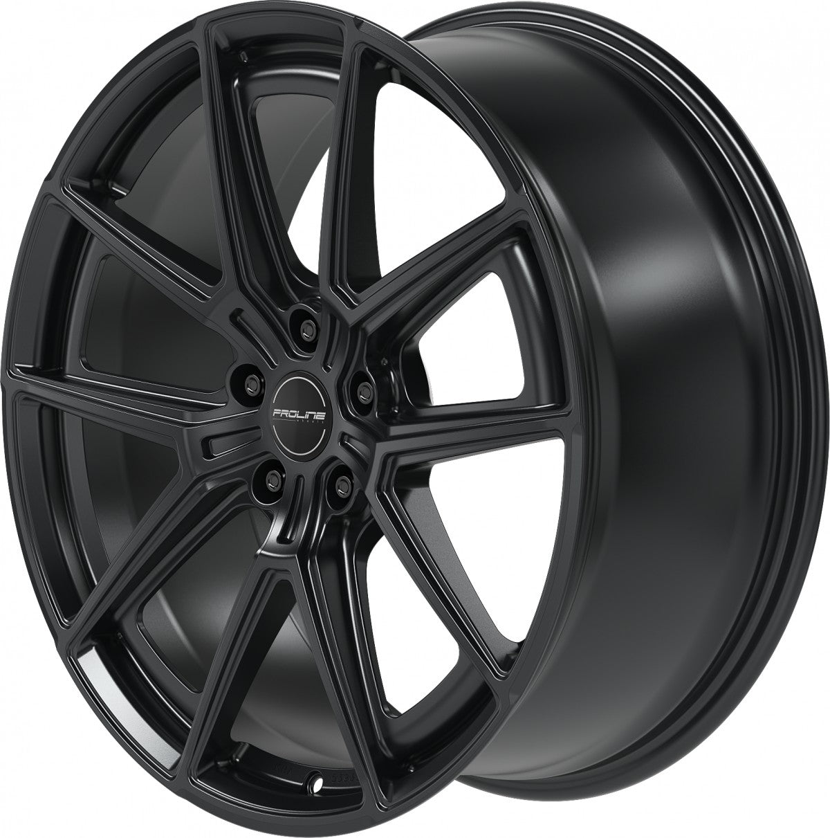 Proline PF25 forged black matt Alufelge 9.5x20 Zoll ET20 LK 5x112 ML57.1 – Bild 9