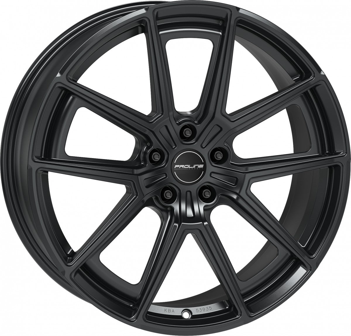 Proline PF25 forged black matt Alufelge 9.5x20 Zoll ET42 LK 5x112 ML57.1