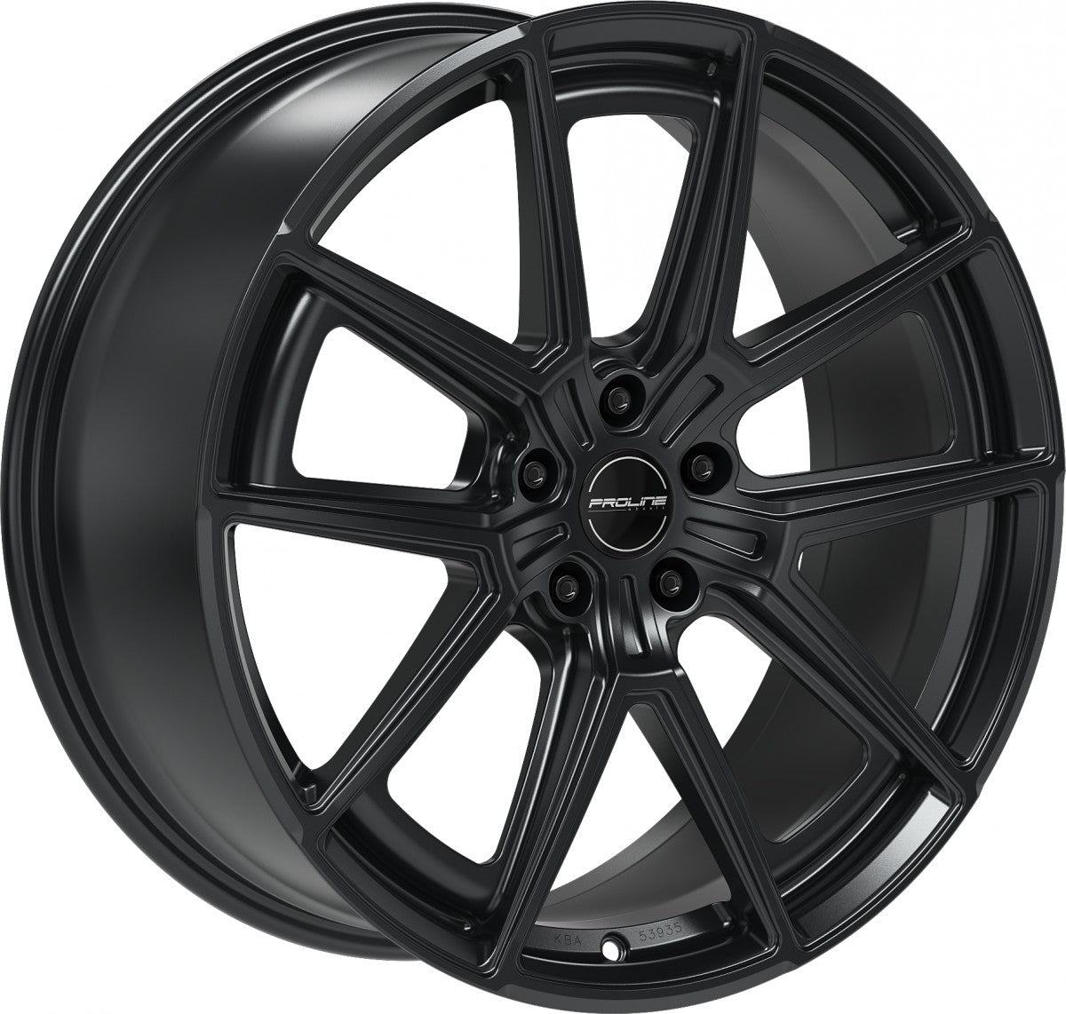 Proline PF25 forged black matt Alufelge 10.5x20 Zoll ET40 LK 5x112 ML57.1 – Bild 3