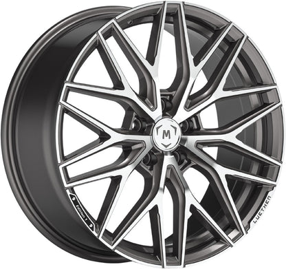 Luethen Edition 1 platinum polished Alufelge 9.5x20 Zoll ET45 LK 5x112 ML82