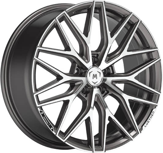 Luethen Edition 1 platinum polished Alufelge 10.5x20 Zoll ET25 LK 5x112 ML66.6