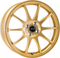 RFK Wheels SLS401 satin gold Alufelge 7x17 Zoll ET39 LK 4x100 ML63.3