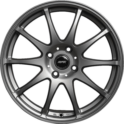 RFK Wheels SLS401 matt graphite Alufelge 7x17 Zoll ET18 LK 4x108 ML65.1 – Bild 2