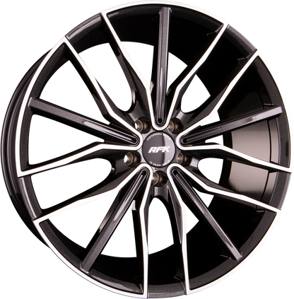 RFK Wheels GLS301 metallic black machined Alufelge 8.5x19 Zoll ET42 LK 5x112 ML66.5 – Bild 4
