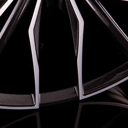 RFK Wheels GLS301 metallic black machined Alufelge 8.5x19 Zoll ET42 LK 5x112 ML66.5 – Bild 5