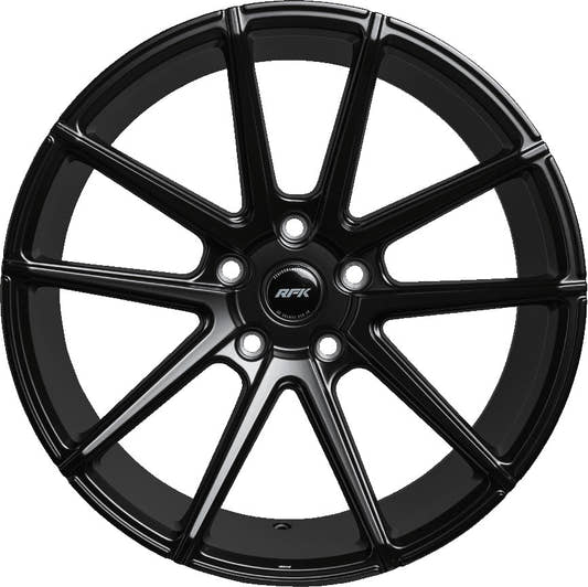 RFK Wheels GLS302 satin black Alufelge 9.5x19 Zoll ET35 LK 5x112 ML57.1 – Bild 2