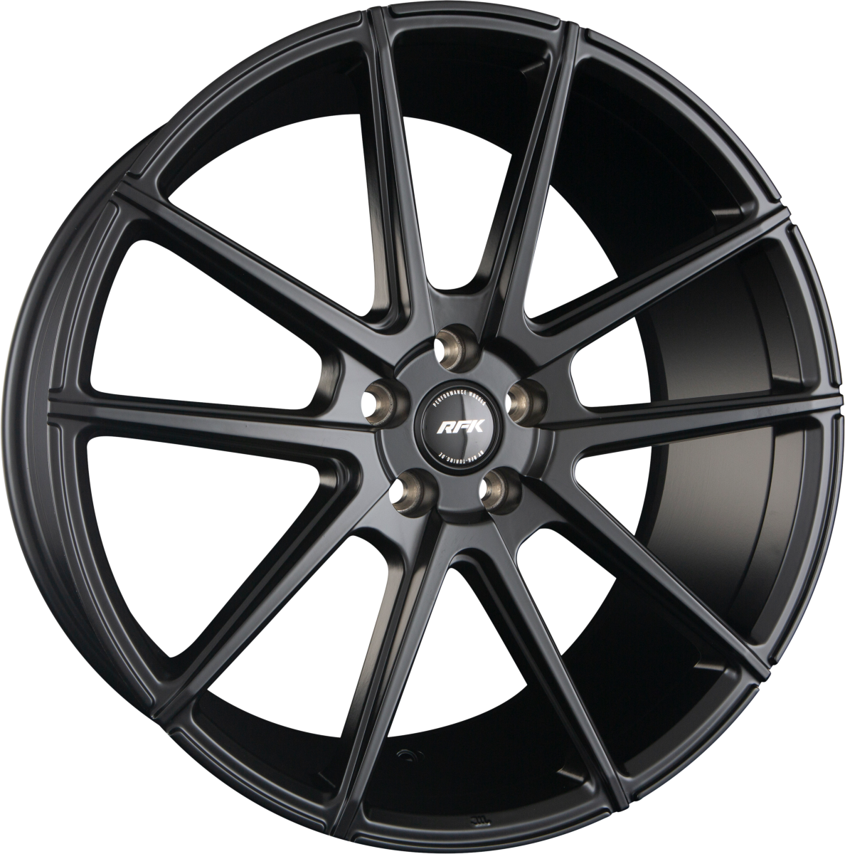 RFK Wheels GLS302 satin black Alufelge 9.5x19 Zoll ET35 LK 5x120 ML72.6 – Bild 4