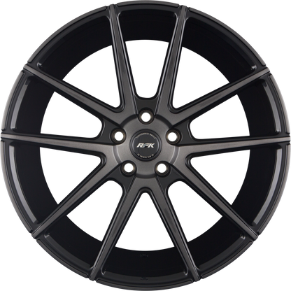 RFK Wheels GLS302 gloss black brushed Alufelge 9.5x19 Zoll ET35 LK 5x112 ML66.5 – Bild 3