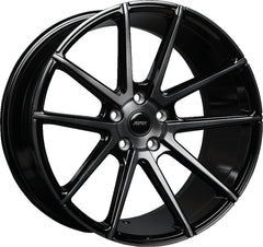 RFK Wheels GLS302 gloss black brushed Alufelge 9.5x19 Zoll ET35 LK 5x112 ML66.5