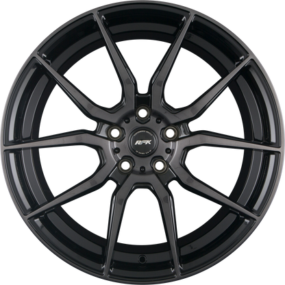 RFK Wheels GLS303 gloss black brushed Alufelge 10.5x20 Zoll ET40 LK 5x112 ML82 – Bild 3