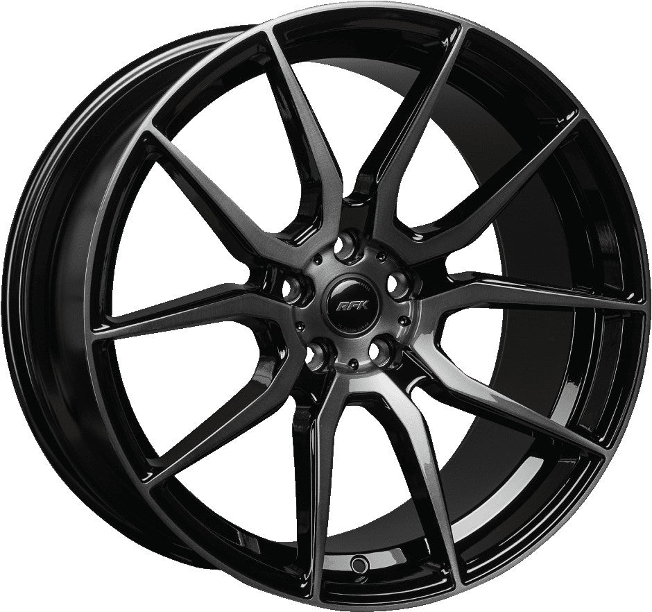 RFK Wheels GLS303 gloss black brushed Alufelge 10.5x20 Zoll ET35 LK 5x120 ML72.6