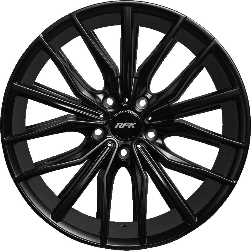 RFK Wheels GLS301 satin black Alufelge 9.5x19 Zoll ET35 LK 5x112 ML57.1 – Bild 2