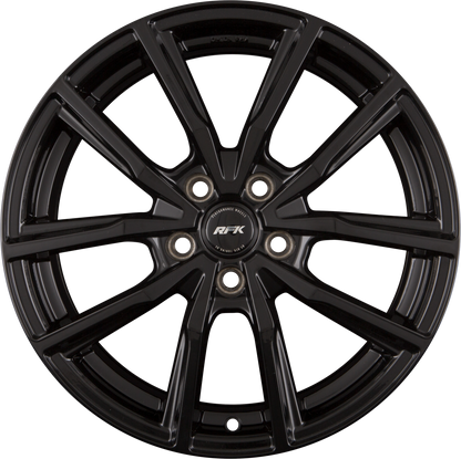 RFK Wheels SLS402 gloss black Alufelge 7x17 Zoll ET40 LK 5x114.3 ML74.1 – Bild 4