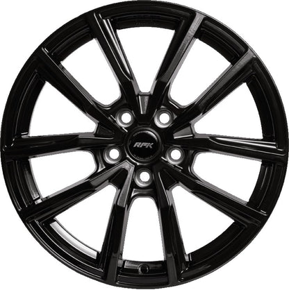 RFK Wheels SLS402 gloss black Alufelge 7x17 Zoll ET47 LK 5x114.3 ML74.1 – Bild 2