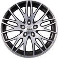 CMS C8 DMB Diamant-Schwarz Matt Alufelge 7.5x17 Zoll ET45 LK 5x108 ML67.1