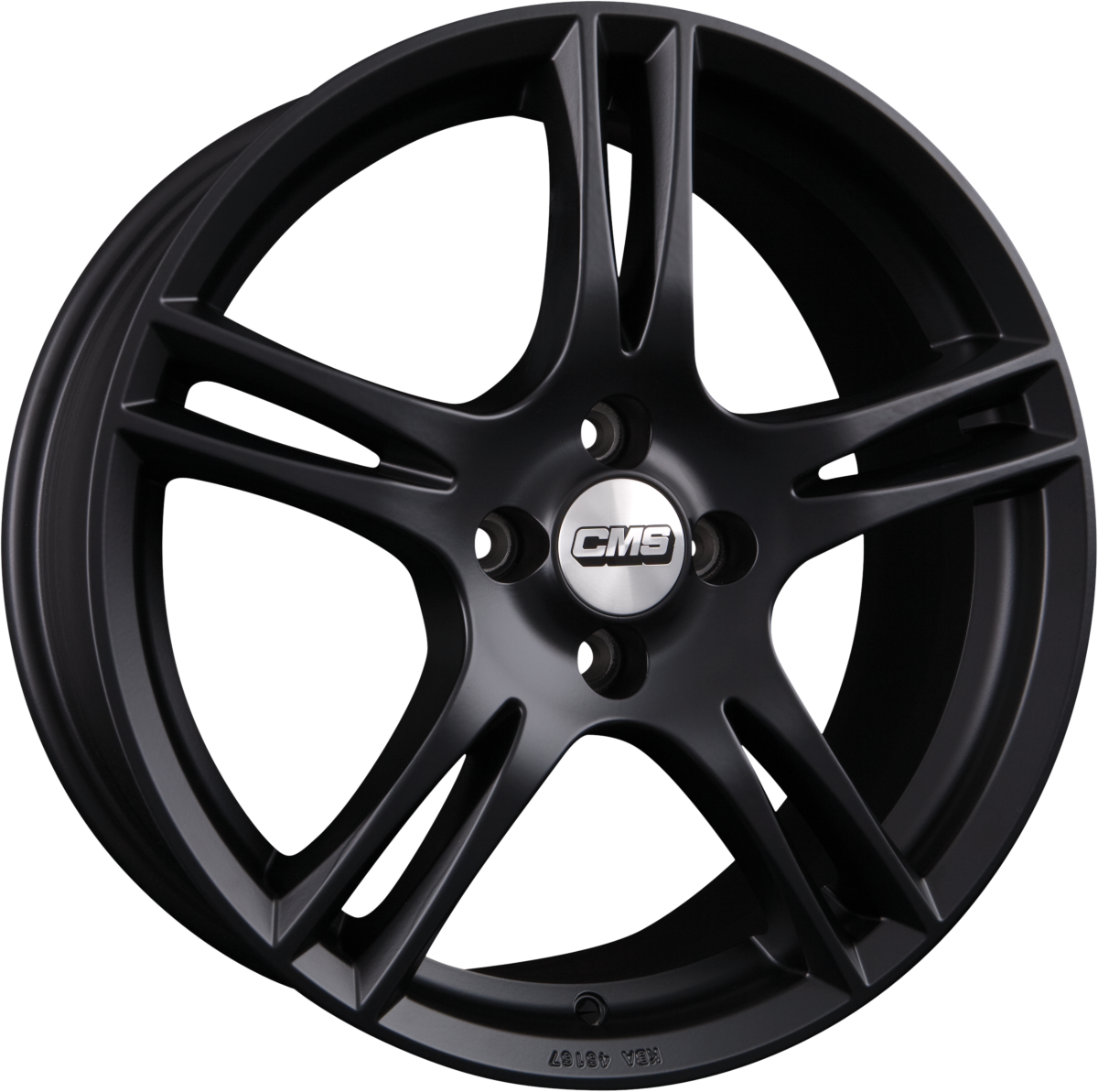 CMS C9 MB Schwarz-Matt Alufelge 5.5x14 Zoll ET35 LK 4x98 ML58.1 – Bild 2