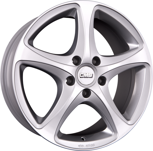 CMS C12 CS Silber Alufelge 7x16 Zoll ET40 LK 5x115 ML70.2 – Bild 2
