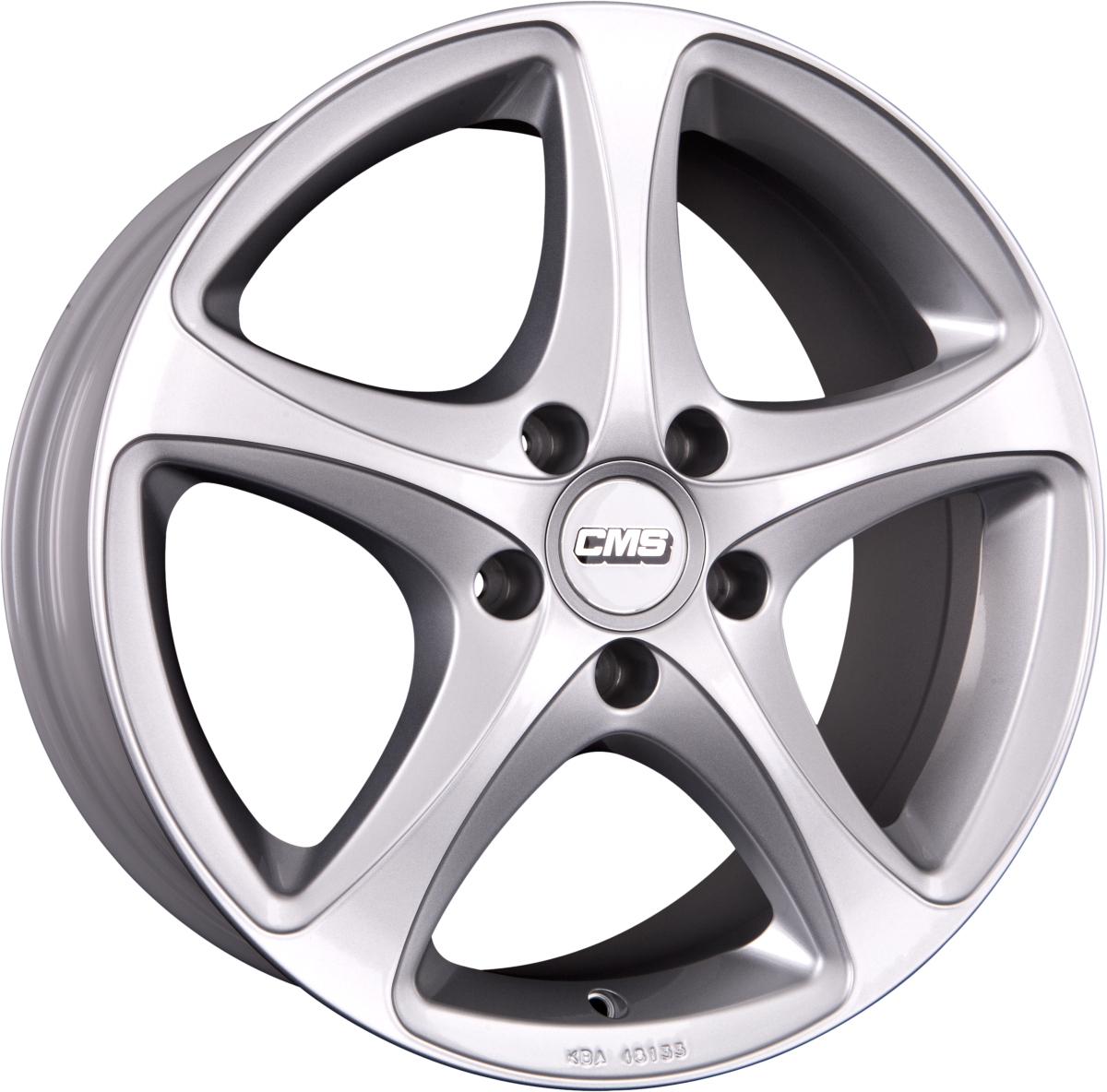 CMS C12 CS Silber Alufelge 7x16 Zoll ET40 LK 5x115 ML70.2 – Bild 2