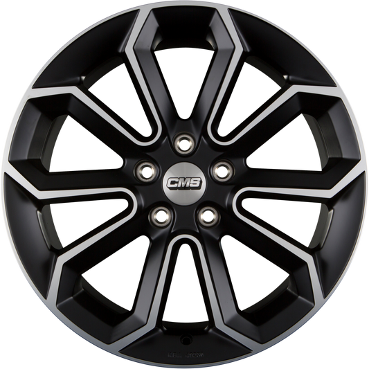 CMS C20 DMB Diamant-Schwarz Matt Alufelge 8x18 Zoll ET47 LK 5x108 ML63.4