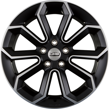 CMS C20 DMB Diamant-Schwarz Matt Alufelge 8x18 Zoll ET47 LK 5x108 ML63.4
