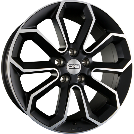 CMS C20 DMB Diamant-Schwarz Matt Alufelge 8x18 Zoll ET47 LK 5x108 ML63.4 – Bild 2