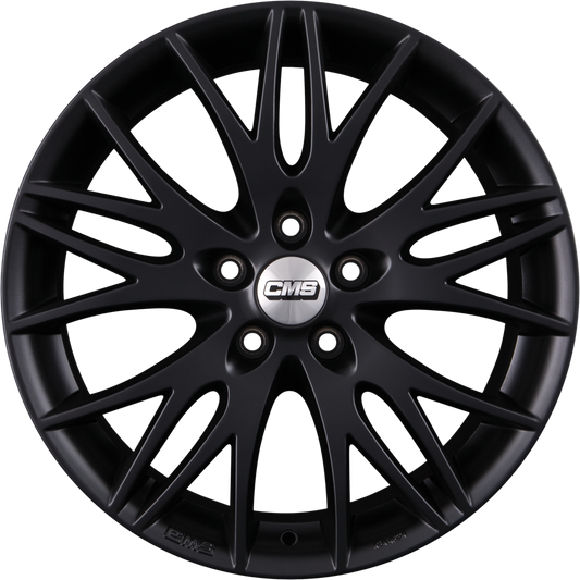 CMS C8 MB Schwarz-Matt Alufelge 9x19 Zoll ET21 LK 5x112 ML66.6