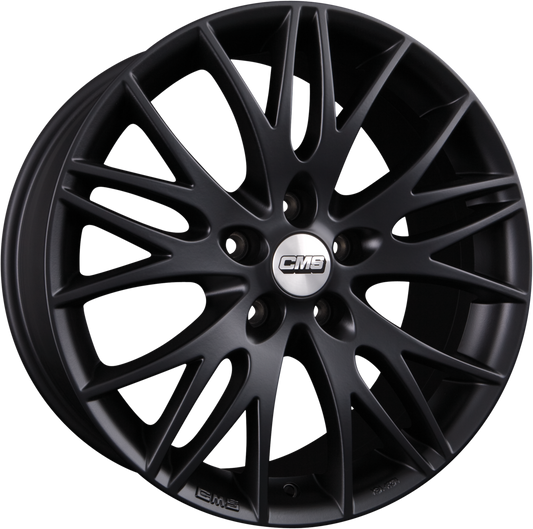 CMS C8 MB Schwarz-Matt Alufelge 9x19 Zoll ET21 LK 5x112 ML66.6 – Bild 2