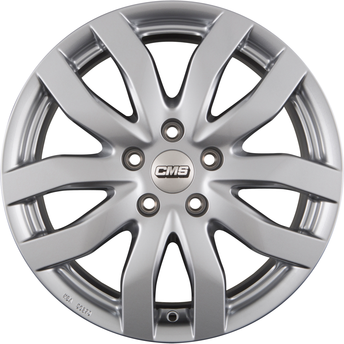 CMS C22 SR Racing Silber Alufelge 6.5x16 Zoll ET50 LK 5x108 ML63.4