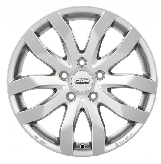 CMS C22 racing silber 7.5x17 ET35 - LK5/114.3 ML67.2