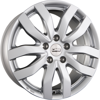 CMS C22 SR Racing Silber Alufelge 7.5x17 Zoll ET47 LK 5x114.3 ML67.2 – Bild 2