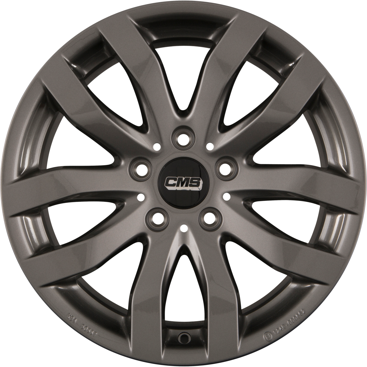 CMS C22 GG Titan Glanz Alufelge 6x15 Zoll ET45 LK 4x100 ML67.2